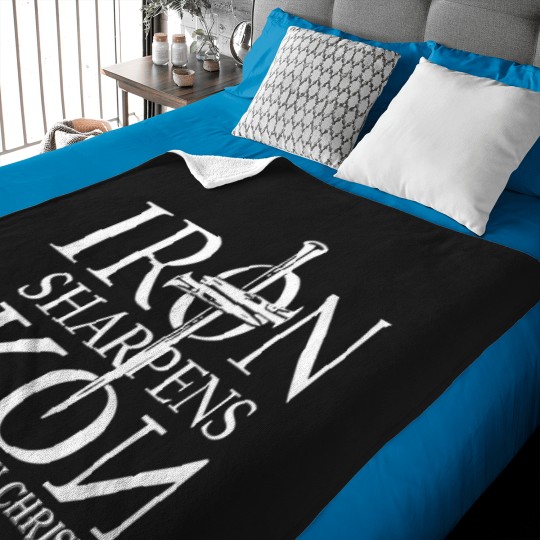 Discover iron sharpens iron brothers in christ Baby Blankets
