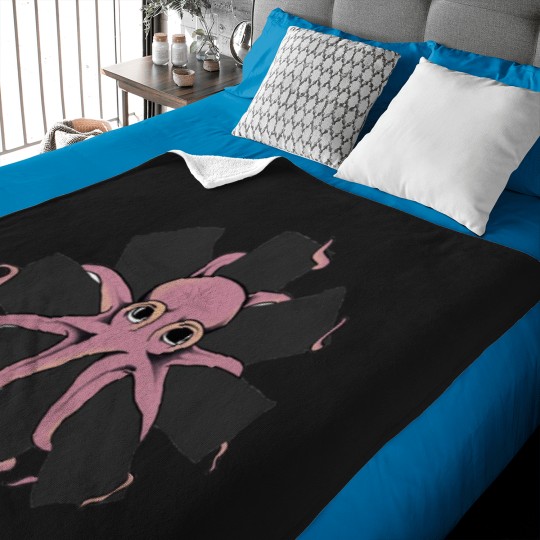 Discover logo octopus red hot chilli peppers Baby Blankets