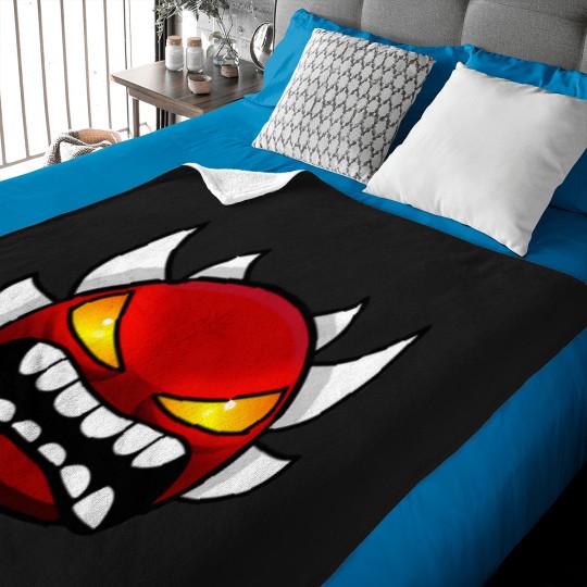 Discover Angry-Geometry-Dash T-Shirt Baby Blankets