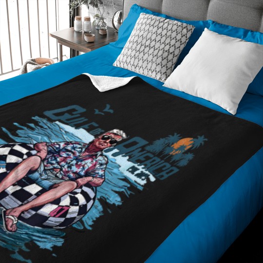 Discover Trump Baby Blankets Gulf Of Us America Est 2025 Baby Blankets