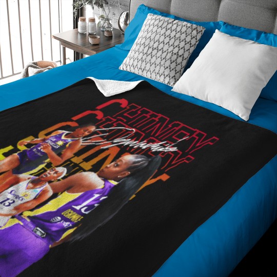 Discover Chiney Ogwumike Los Angeles Sparks Baby Blankets