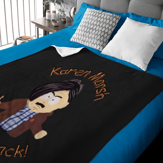 Discover Karen Marsh I_ll Be Back Baby Blankets