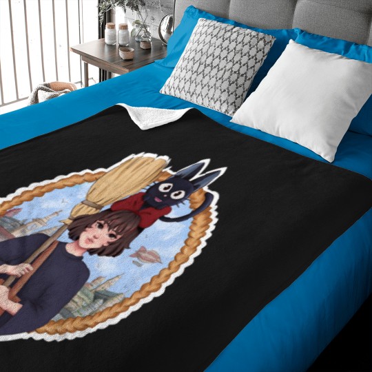 Discover Kiki_s Delivery Service Kiki_s Delivery Service Baby Blankets