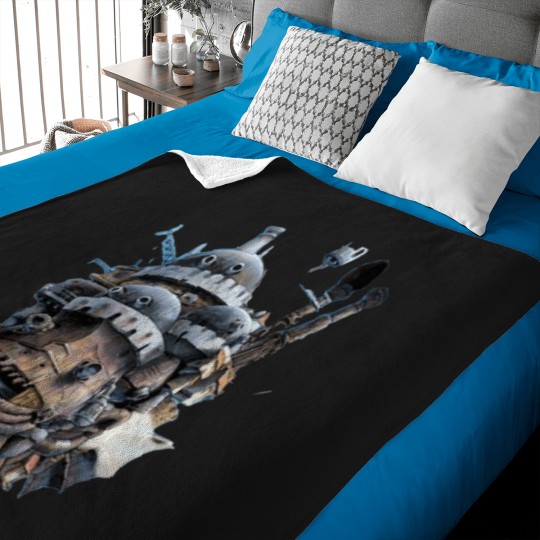 Discover Howls moving castle picture. Baby Blankets