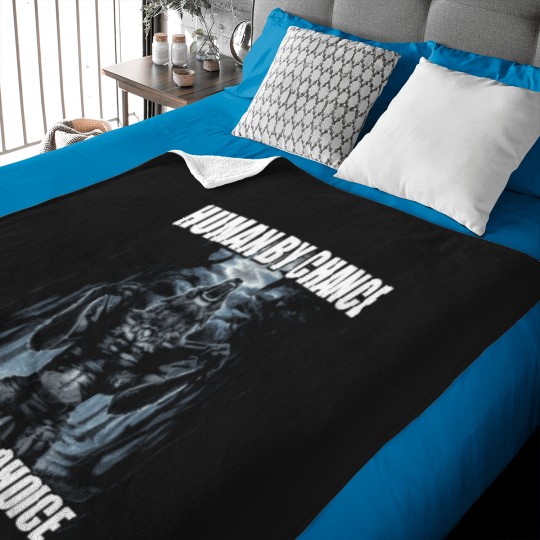 Discover Human-By-Chance-Alpha-By-Choice T-Shirt Baby Blankets