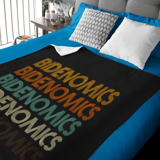 Discover Bidenomics Joe Retro Economy Family Chrismast Present Gift Baby Blankets