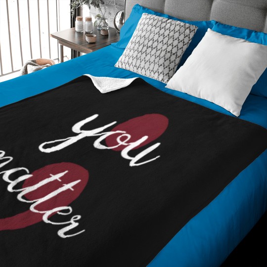 Discover Semicolon Project You Matter Against Depression Baby Blankets