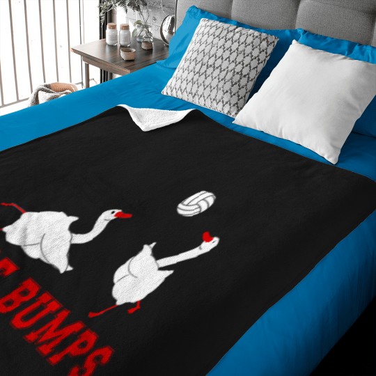 Discover Geese Volleyball Goose Bump Volleyball Duck Volleyball Baby Blankets