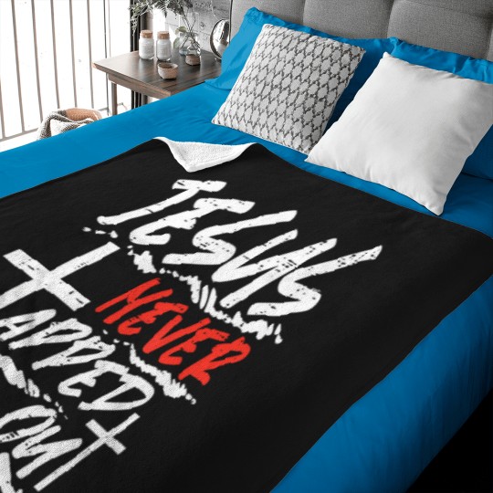 Discover Wrestling Jesus Never Tapped Out Christian Wrestle Men Women Baby Blankets