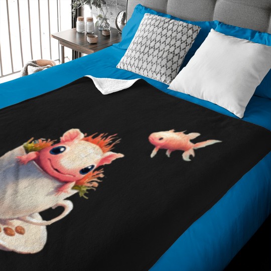 Discover unique animals Baby Blankets