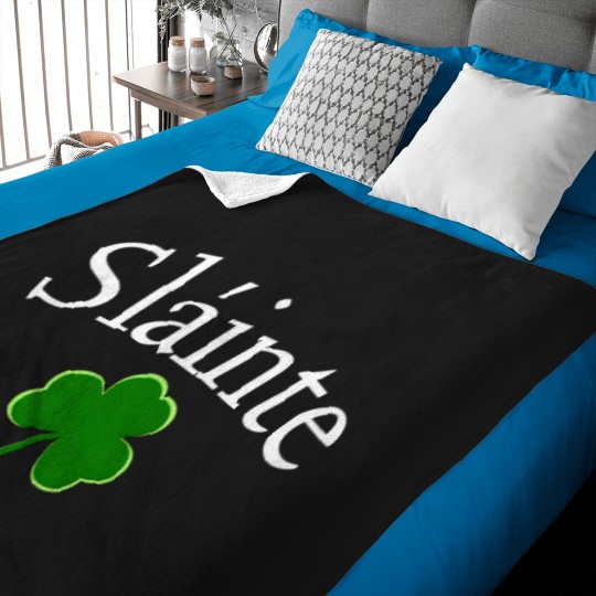 Discover Slainte Irish Cheers  Family Chrismast Present Gift Baby Blankets