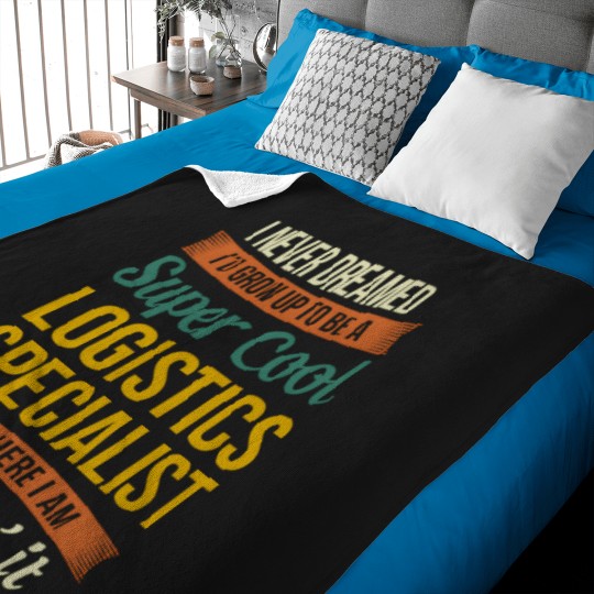 Discover Logistics Specialist Appreciation Baby Blankets