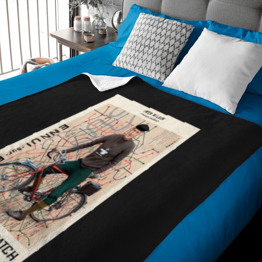 Discover Bike wilson Baby Blankets