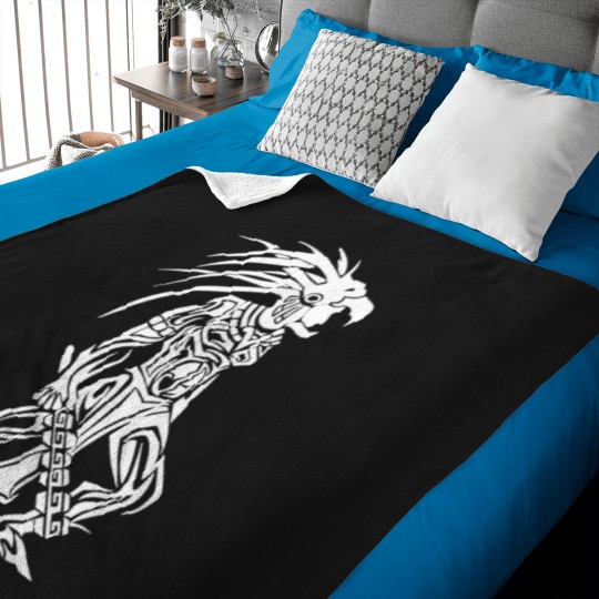 Discover Aztec Warrior Family Chrismast Present Gift Baby Blankets