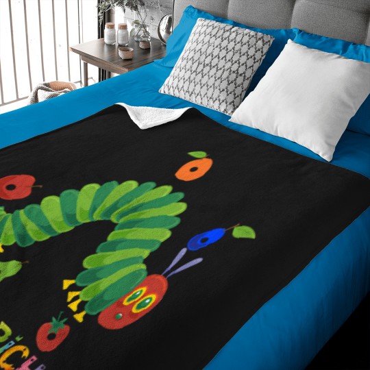 Discover Eat The Rich The Very Hungry Caterpilla Baby Blankets, Very Hungry