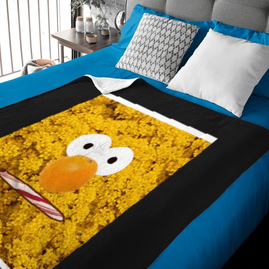 Discover Yellow Guy floral Cartoon Baby Blankets