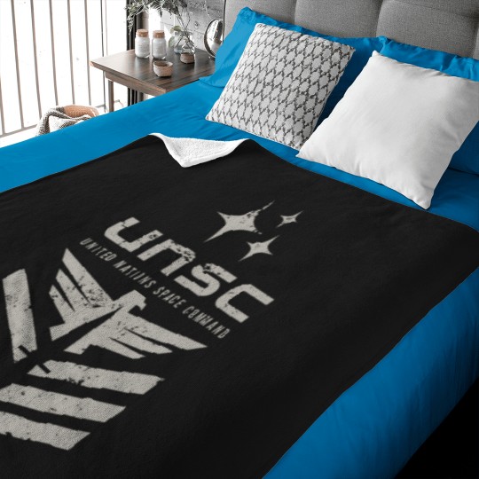Discover United Nations Space Command - Halo Baby Blankets