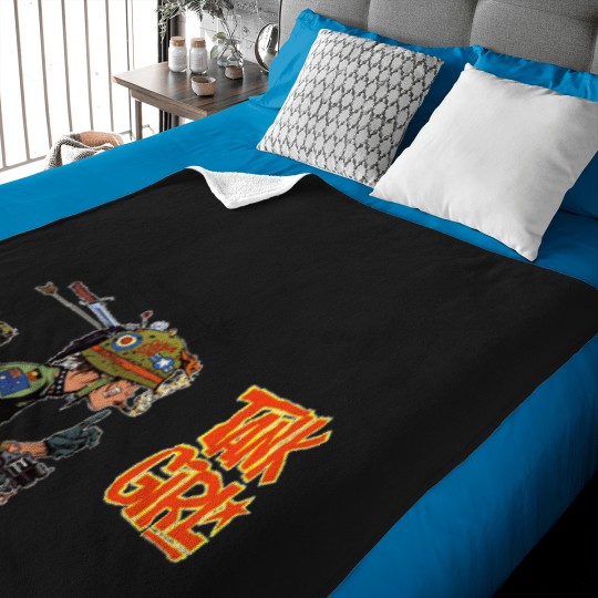 Discover Tank Girl  On Patrol Glossy Baby Blankets