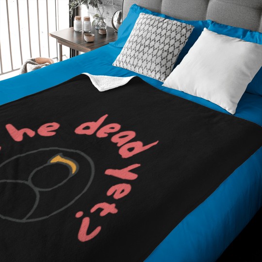 Discover Is He Dead Yet Baby Blankets, Anti Trump Baby Blankets, Not My President Baby Blankets