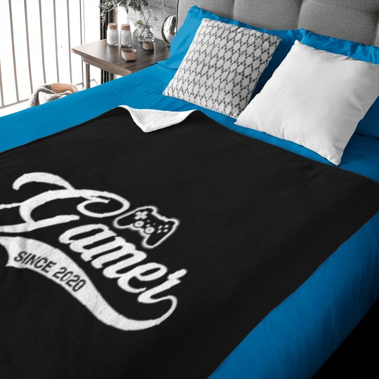 Discover Gamer-Since-2020 T-Shirt Baby Blankets