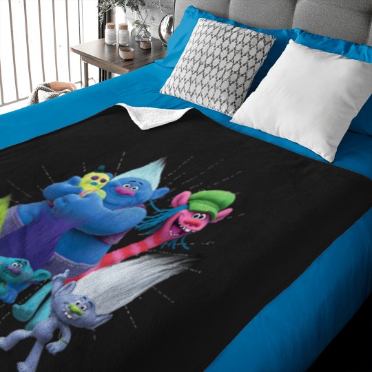 Discover Brozone a Brozone a Brozone｜trolls band together series   (43) Baby Blankets