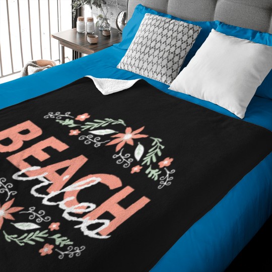 Discover Beach Vibes Lifestyle Baby Blankets