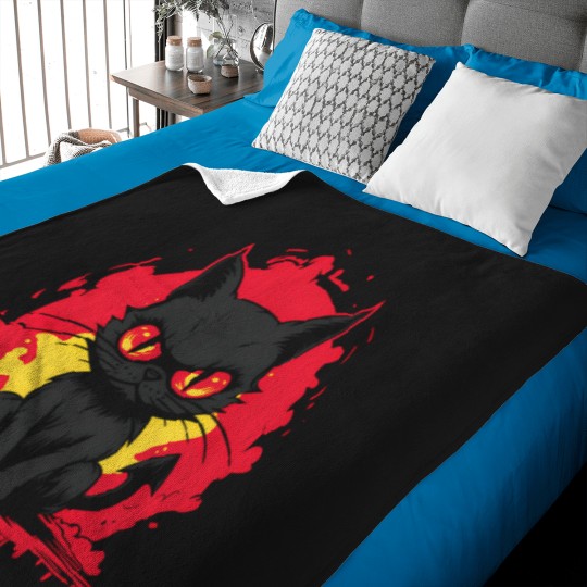 Discover Cats are devils Baby Blankets
