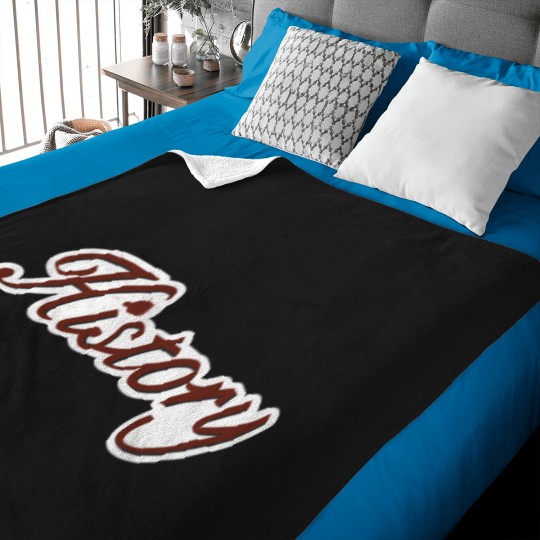 Discover History School Subjects 626 Baby Blankets