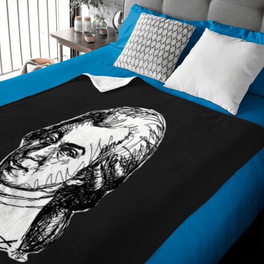 Discover Wolfgang Amadeus Mozart 1315 Baby Blankets