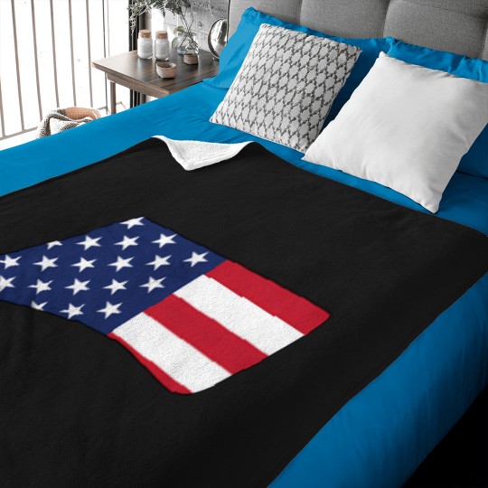 Discover American Flag Connecticut Baby Blankets