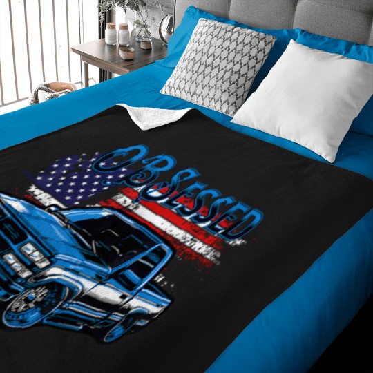Discover Obs-Pickup-Truck-Slammed-Old-Body-Style-Custom-Classic-Truck-T-Shirt Baby Blankets