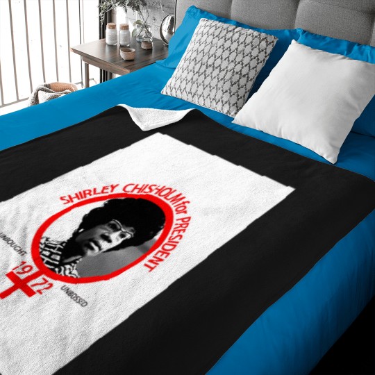 Discover Shirley-Chisholm-For-President-(1) T-Shirt Baby Blankets