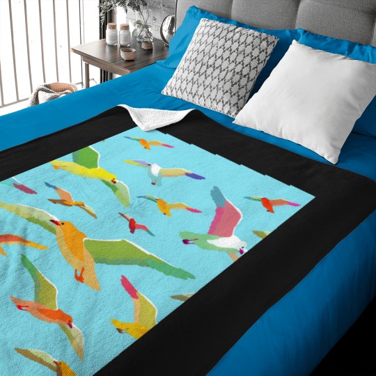 Discover segulls Graphic Baby Blankets