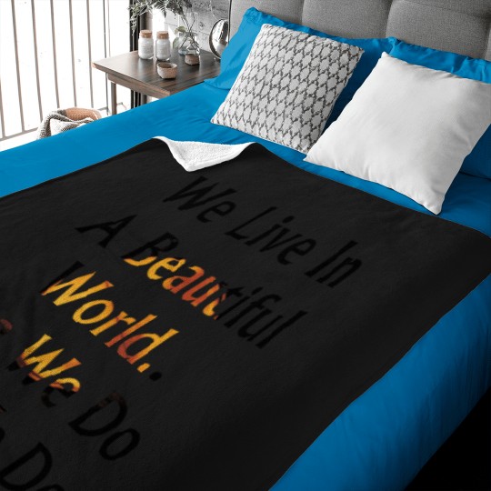 Discover Dont Panic Lyric Baby Blankets