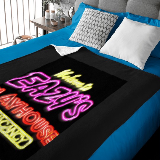 Discover Eazxy'S-Playhouse T-Shirt Baby Blankets