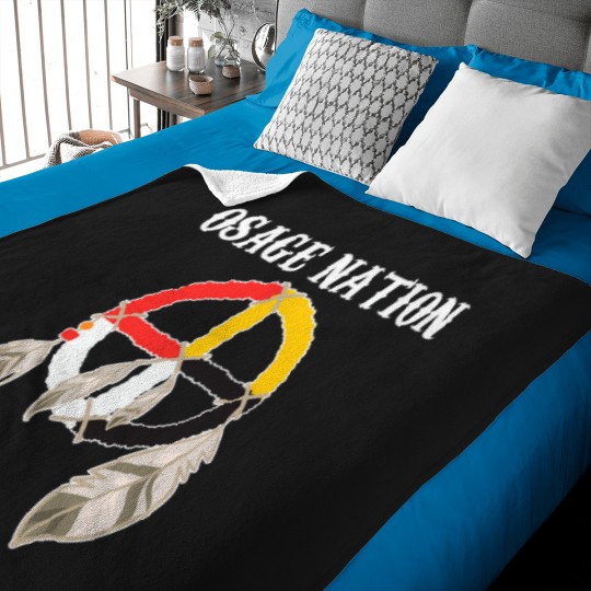 Discover Osage Nation Indian Medicine Wheel T-Shirt Baby Blankets