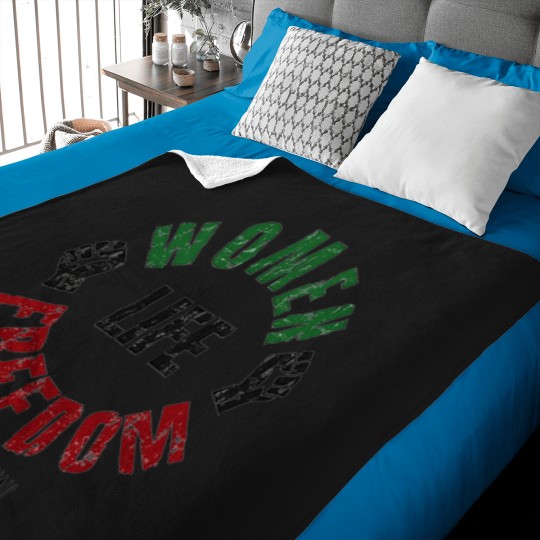 Discover Mahsa Amini Mahsaamini Iran Support Women Life Freedom Baby Blankets