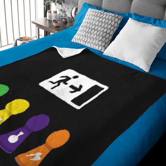 Discover Shopping Center Exit Baby Blankets