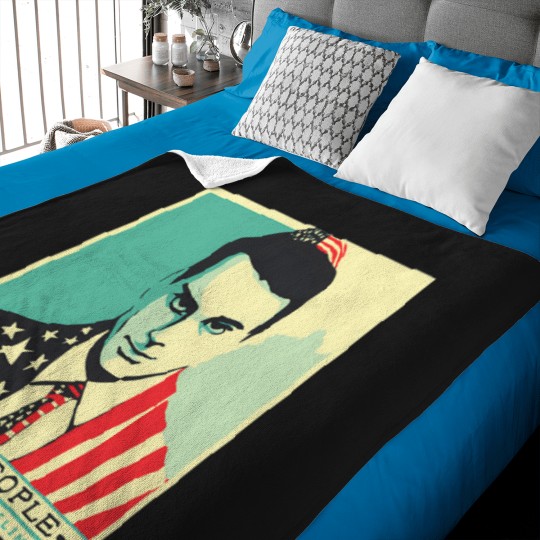 Discover Vintage Thug Life We The People Funny Fans Men Women Baby Blankets