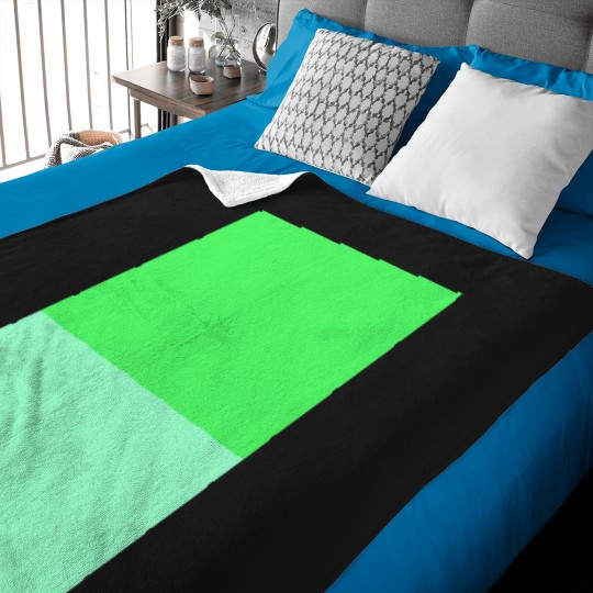 Discover Mint Julep Graphic Baby Blankets