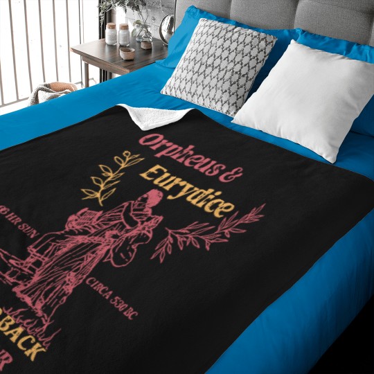 Discover Orpheus and Eurydice Baby Blankets, Mythology Baby Blankets, Vintage Greek Mythology Poet Baby Blankets