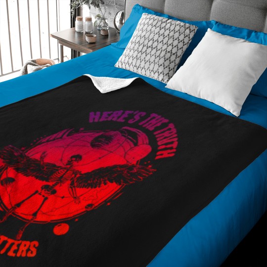 Discover nothing matters_vintage graphic Baby Blankets