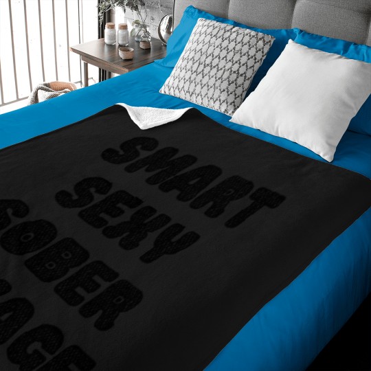 Discover Smart Sexy Sober Savage Baby Blankets