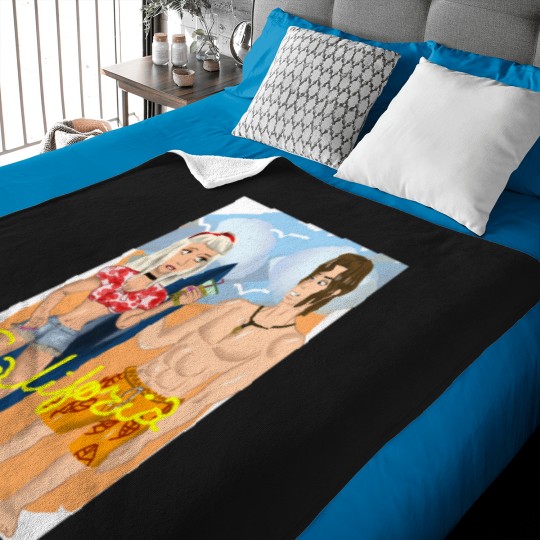 Discover California-Couple-(Human-States-150) T-Shirt Baby Blankets
