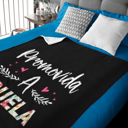 Discover Promovida A Abuela Spanish Baby Shower Mexican Grandma Baby Blankets