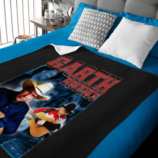 Discover Retro Truth About Garth Brooks Tribute Vintage Bootleg Design Baby Blankets