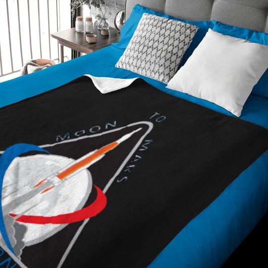 Discover Mission One Patch Baby Blankets