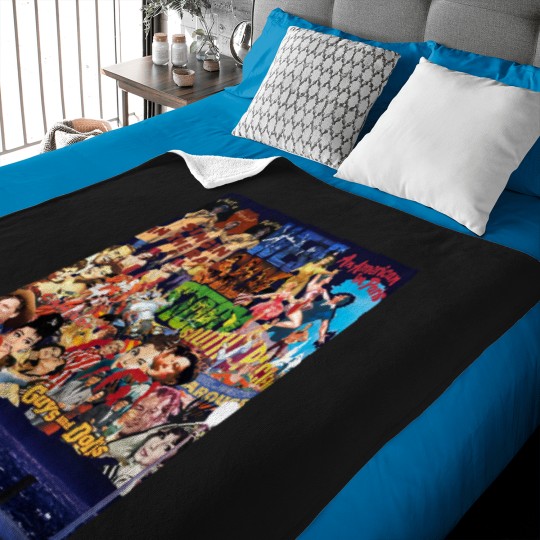Discover An Ode to Musicals Past Premium Scoop Baby Blankets
