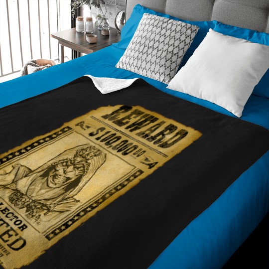 Discover Collector-Wanted-Poster-Retro-Mortal-Kombat-Gaming-Art T-Shirt Baby Blankets