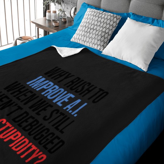 Discover Human Stupidity (1) SAMURAI179 Baby Blankets